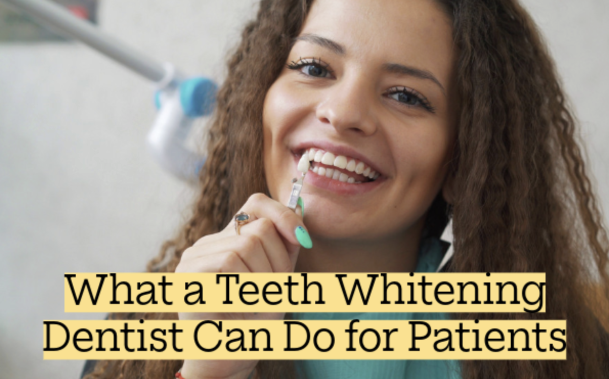 teeth whitening dentist